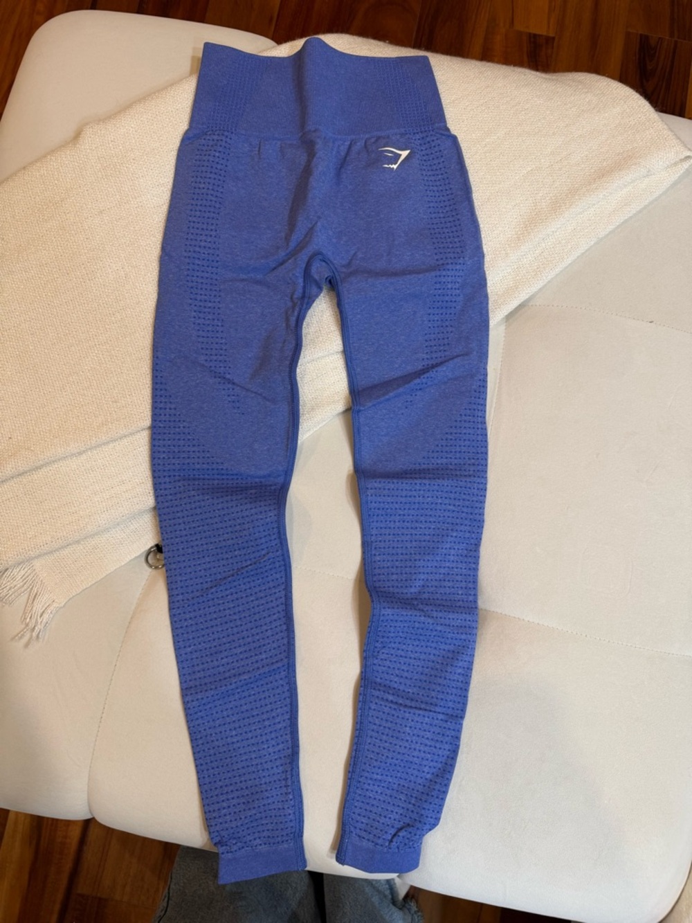 Gymshark Blue Seamless High-Waist Leggings